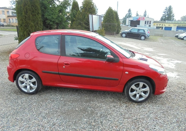 Peugeot 206 plus cena 8990 przebieg: 167000, rok produkcji 2010 z Mogilno małe 352